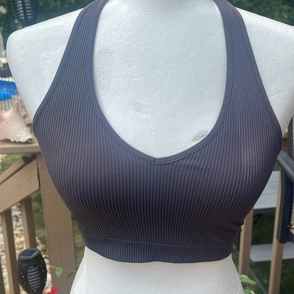 Garage Other - 5 for$20🛍️ Halter bra by garage size small. Shade of purpleish gray.